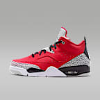 Fire Red/Grey Mist/White/Black