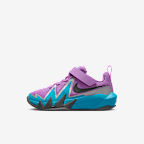 Fuchsia Glow/Baltic Blue/Metallic Silver/Smoke Grey