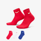 Nike Everyday Cushioned Training Ankle Socks (3 Pairs) - Multi-Colour