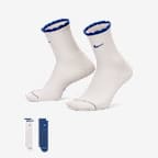 Nike Everyday Elevated Scallop Micro-Crew Socks (2 Pairs) - Multi-Colour