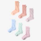 Nike Everyday Elevated Crew Socks (6 Pairs) - Multi-Colour