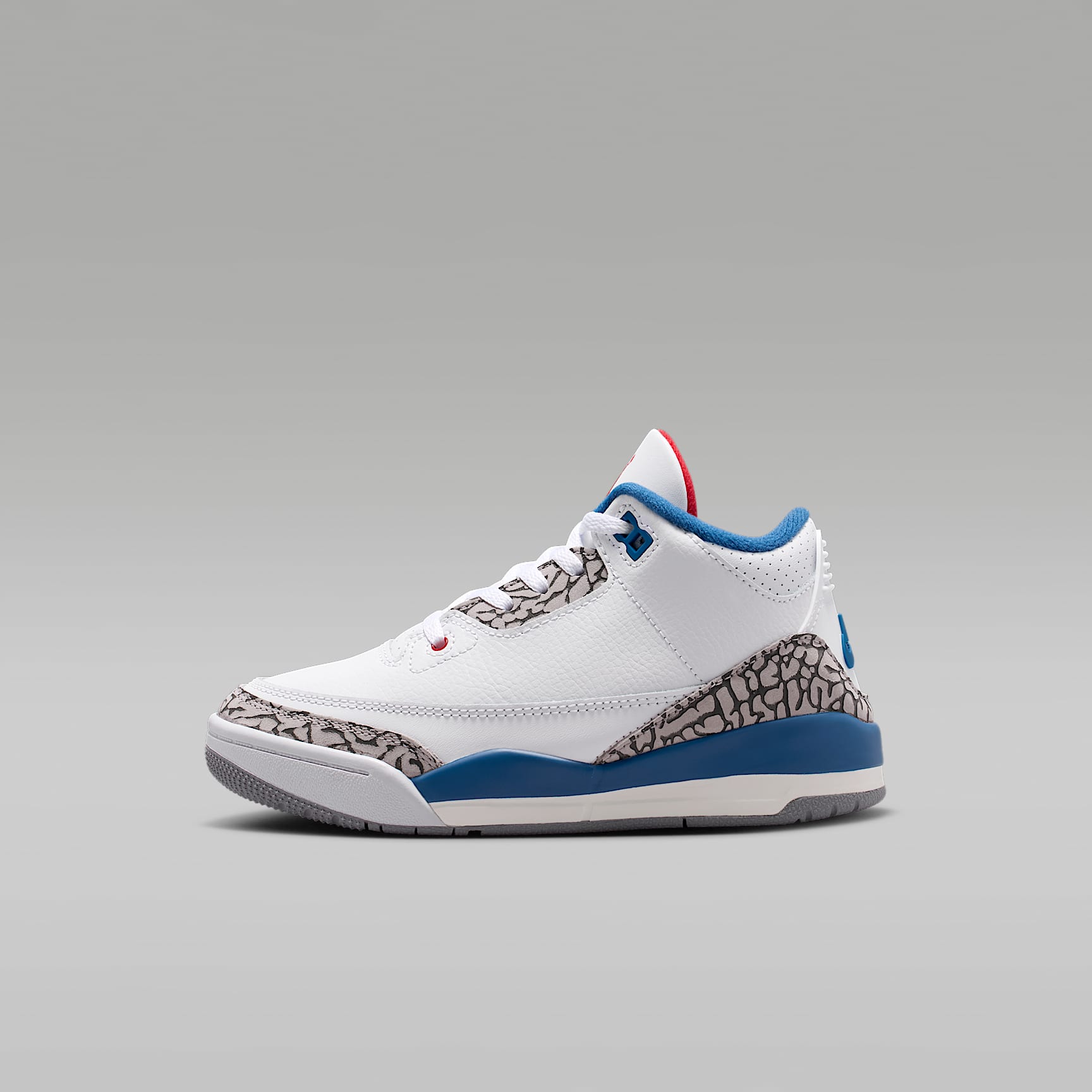 Jordan 3 Retro 'True Blue' Younger Kids' Shoes