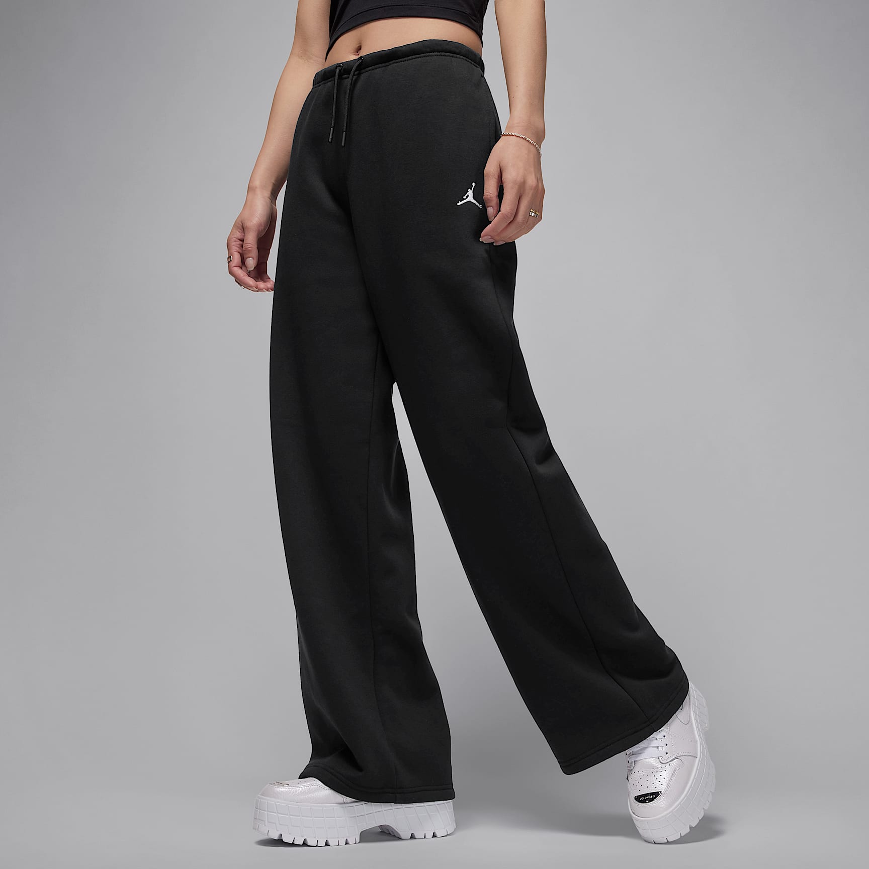 Jordan Brooklyn Fleece Women's Open-Hem Trousers