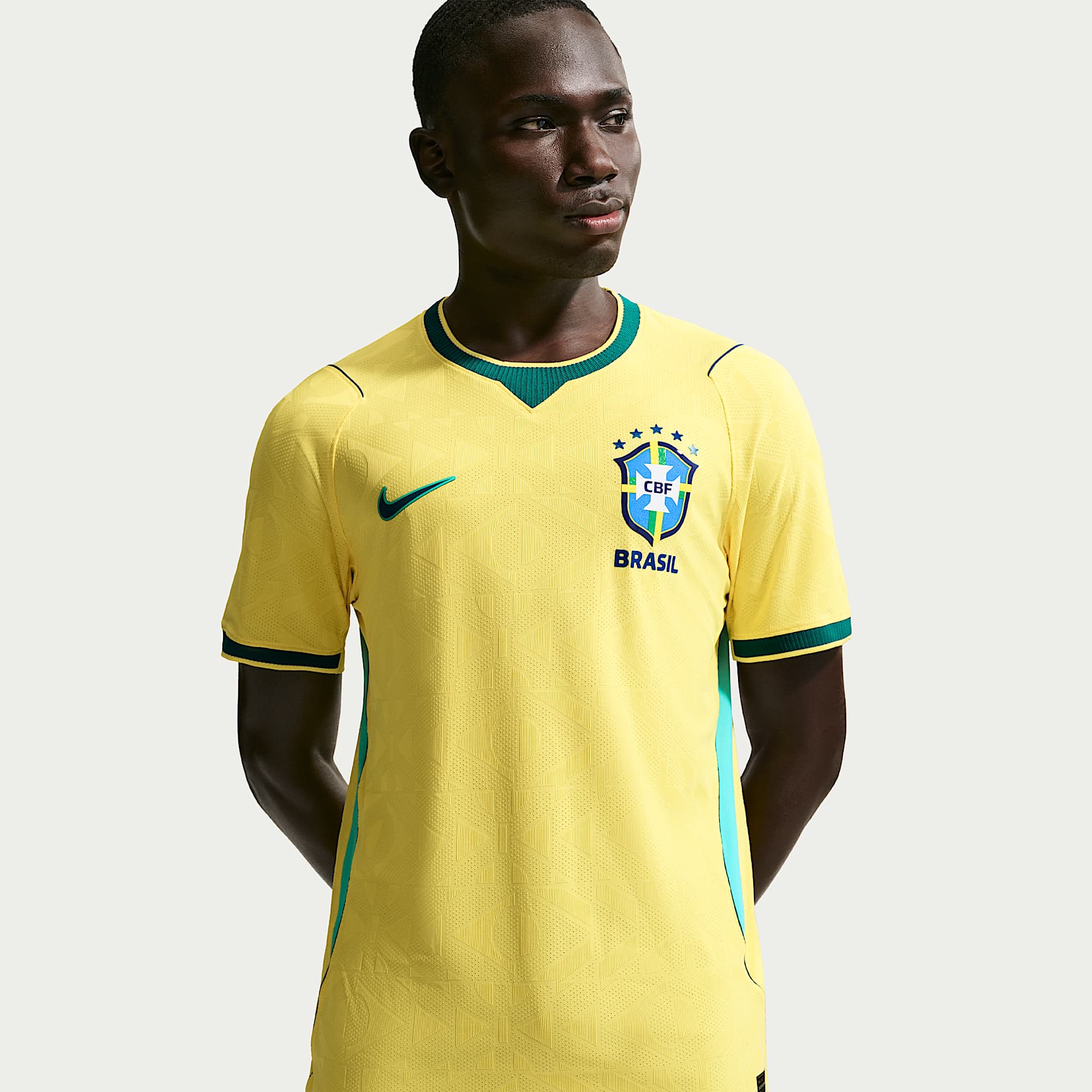 Brazil National Team 2026 Match Home Men's Nike Aero-FIT Football Shirt