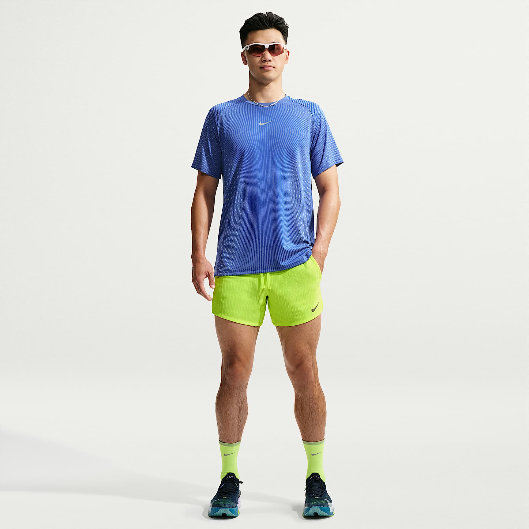 Nike Stride Aero-FIT Men's 12.5cm (approx.) Brief-Lined Running Shorts