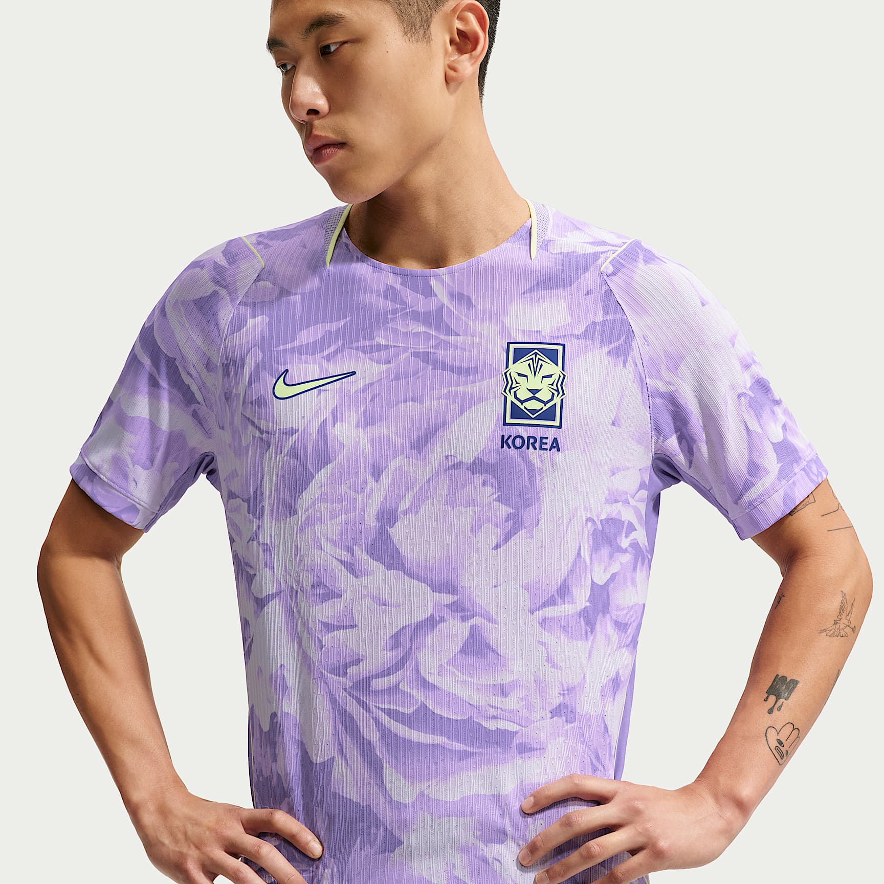 Korea 2026 Match Away Men's Nike Aero-FIT Football Authentic Shirt