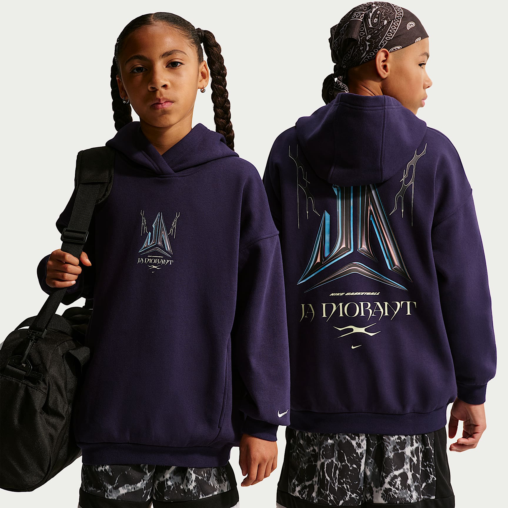 Ja Older Kids' Club Fleece Oversized Hoodie