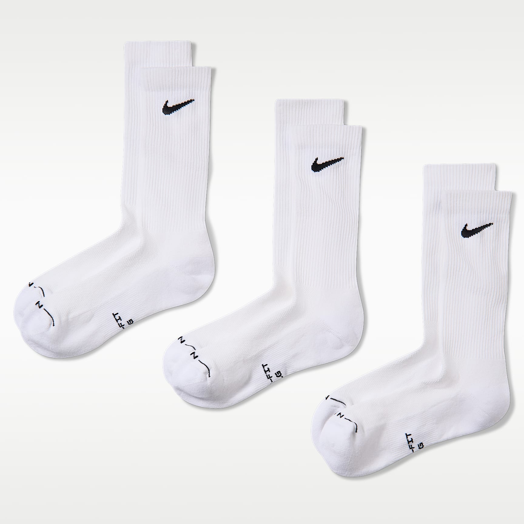 Nike Everyday Elevated Crew Socks (3 Pairs)