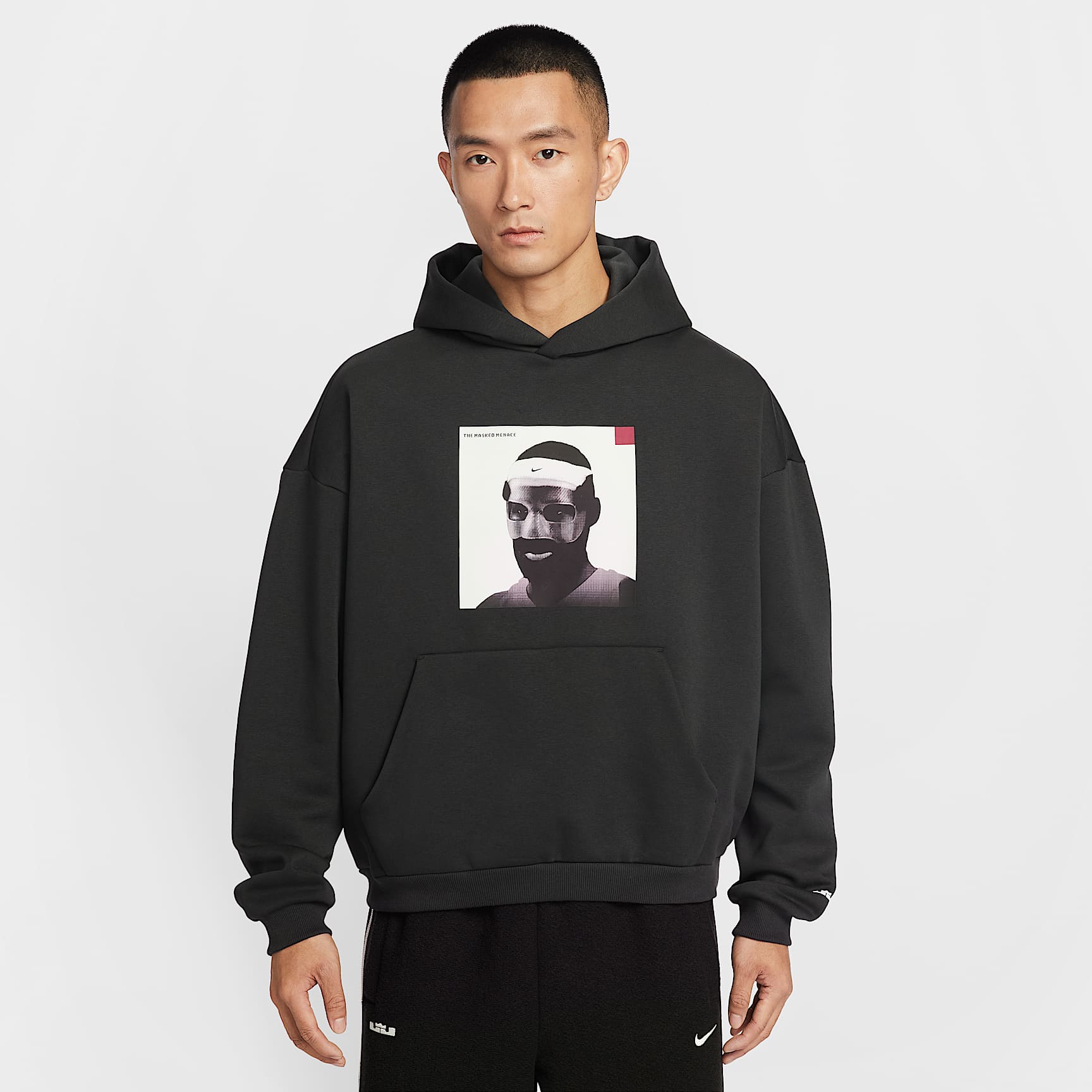 LeBron 'Masked Menace' Men's Therma-FIT Basketball Hoodie