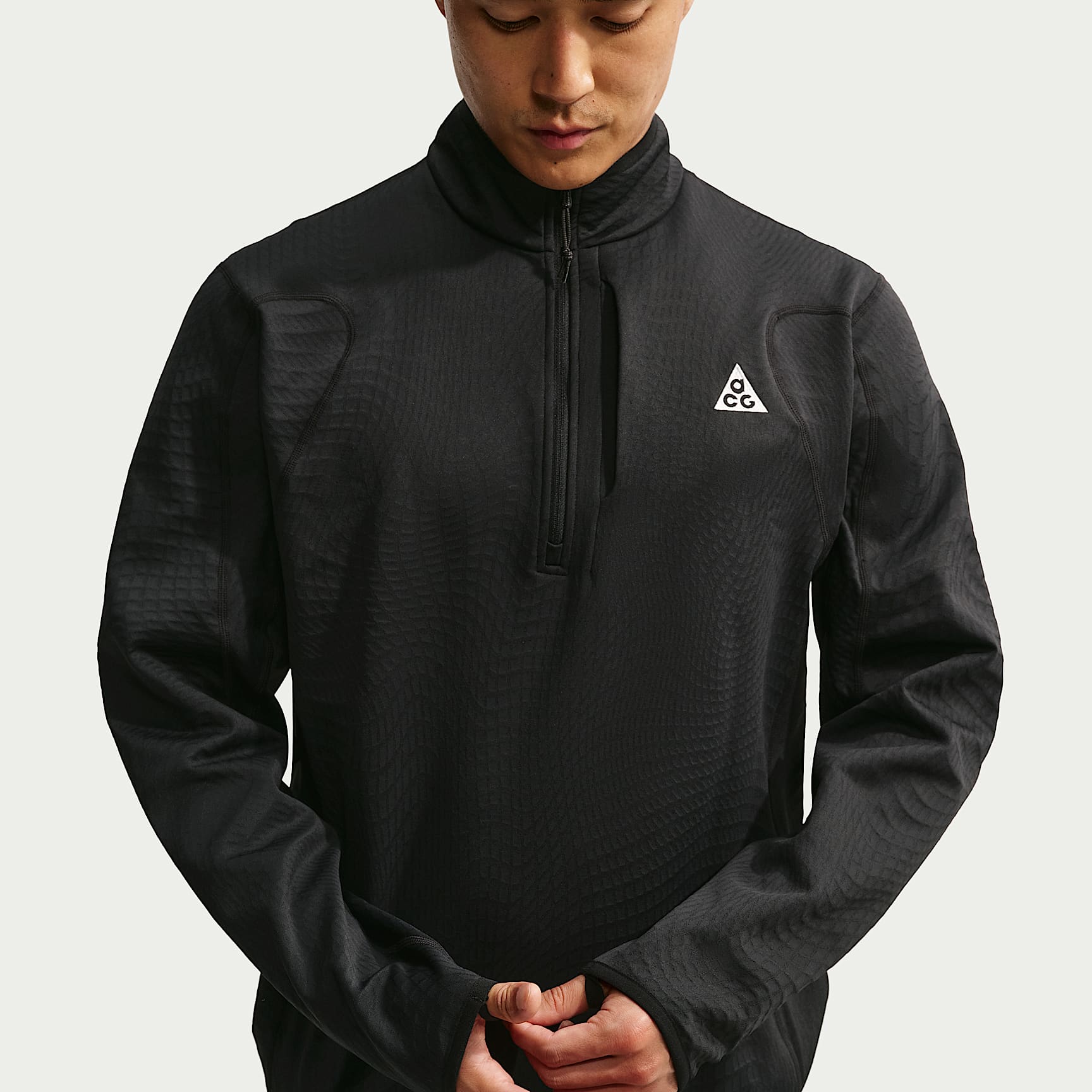 ACG Wolf Grid Men's Therma-FIT 1/2-Zip Hiking Top
