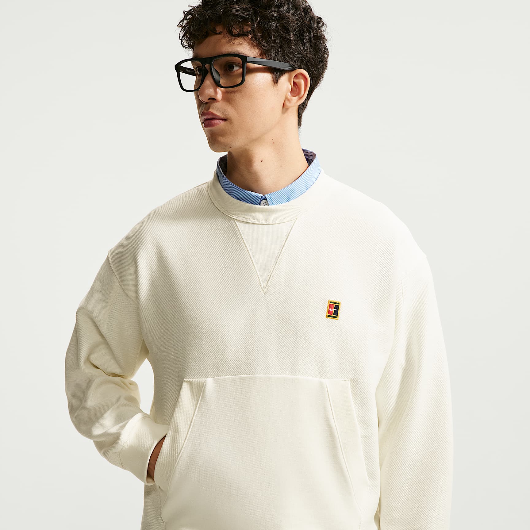 Nike Club Rules Men's French Terry Crew-Neck Sweatshirt
