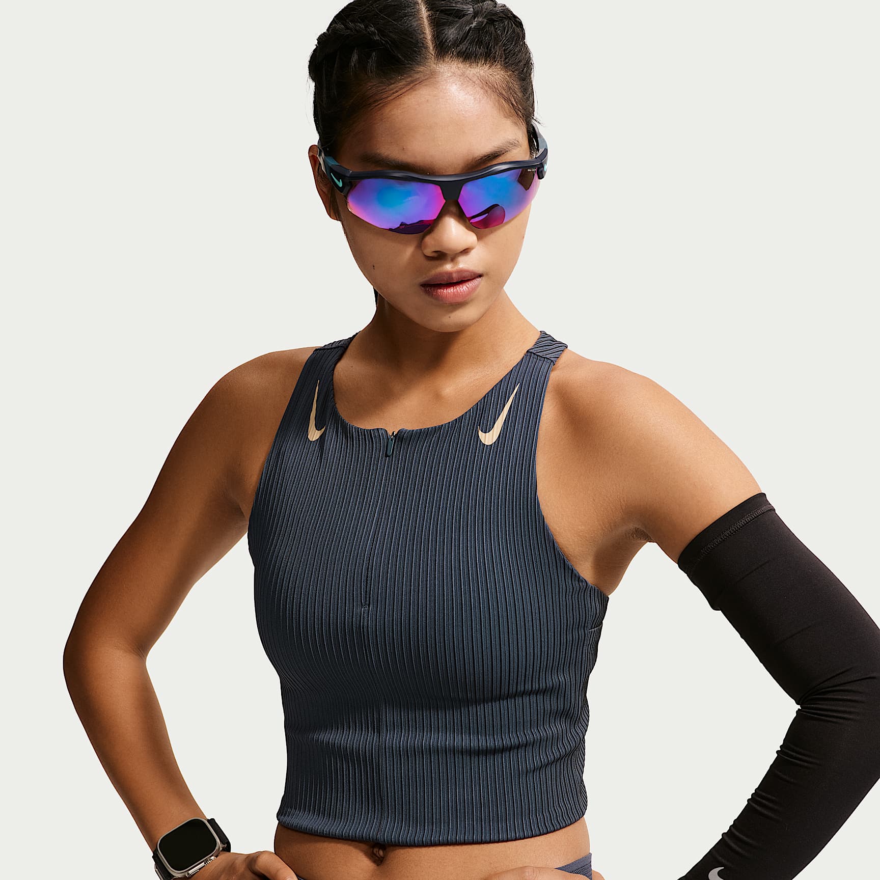 Nike AeroSwift 'Keely Hodgkinson' Women's Dri-FIT ADV Cropped Running Tank Top