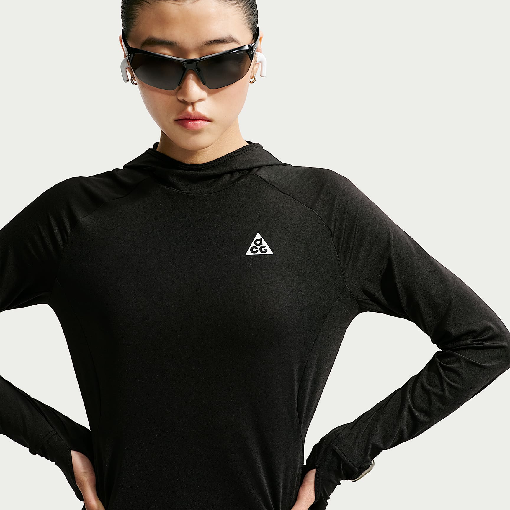Nike ACG Women's UV-Resistant Hooded Trail Running Mid-Layer Top