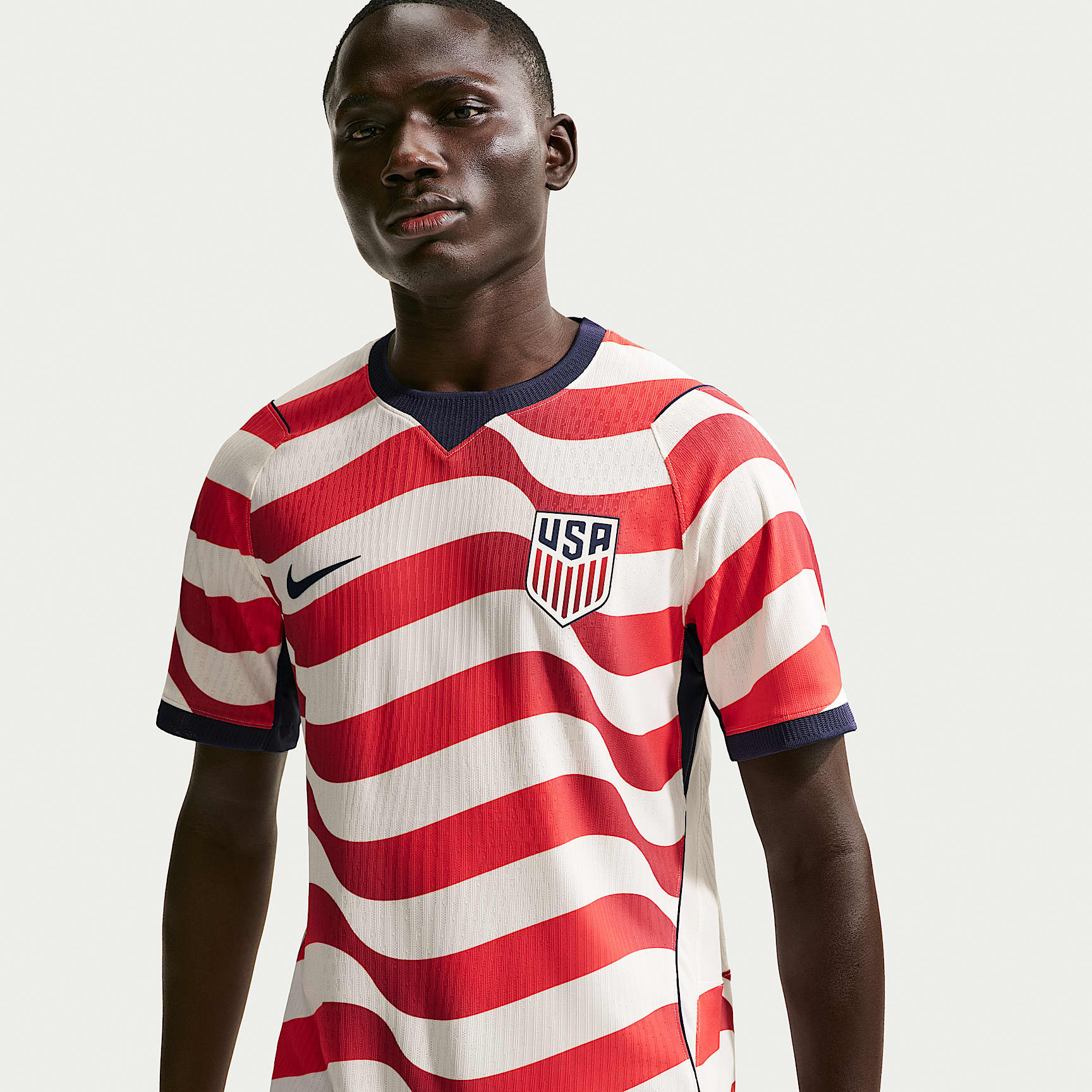 USMNT 2026 Match Home Men's Nike Aero-FIT Football Authentic Shirt