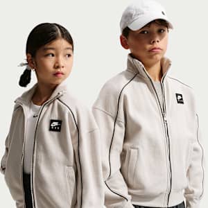 Nike Air Older Kids' Fleece Tracksuit Jacket