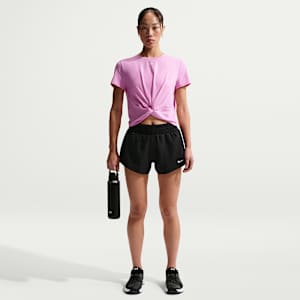 Nike Dri-FIT One Women's Mid-rise 8cm (approx.) Brief-Lined Shorts