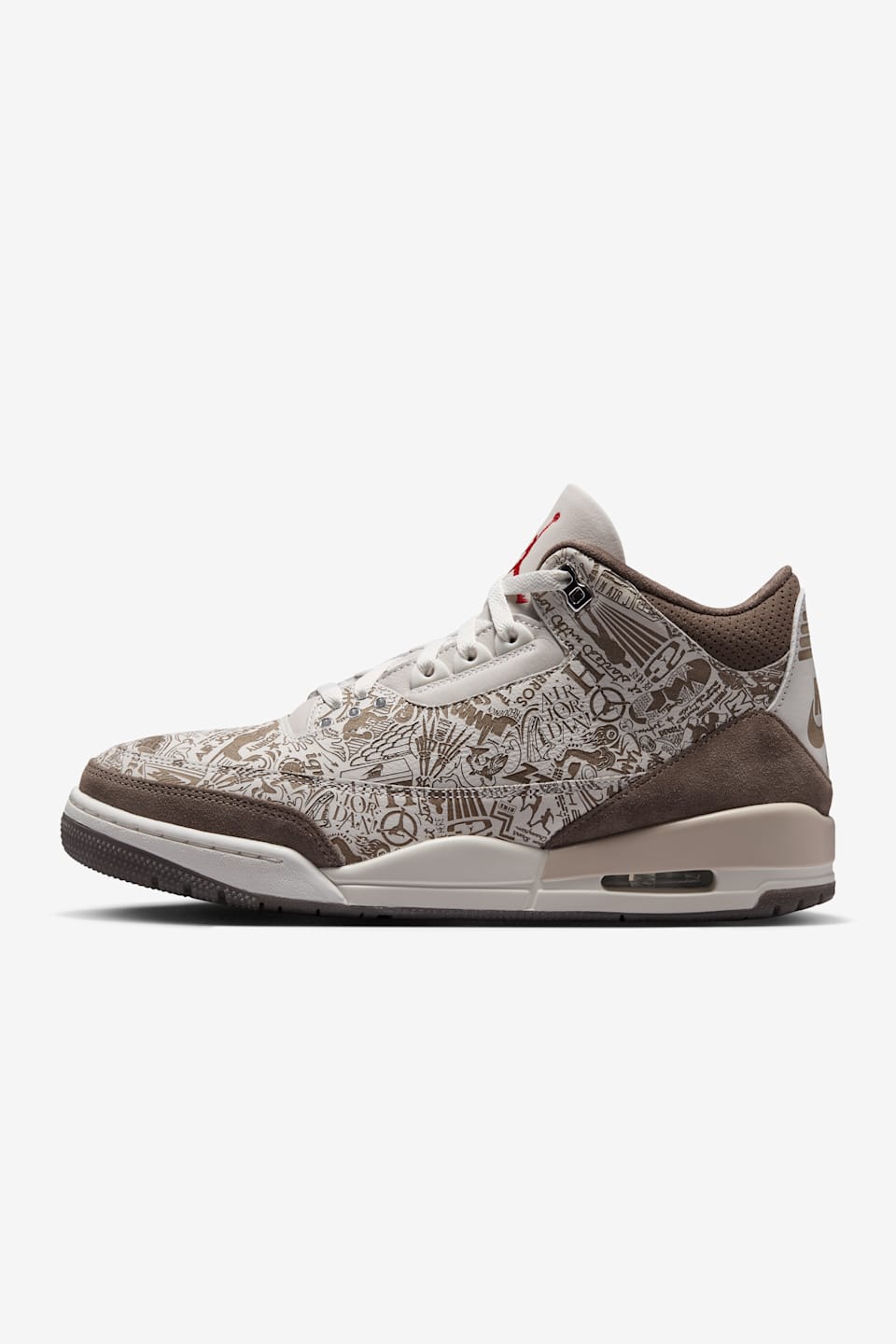 Fecha de lanzamiento de los Air Jordan 3 "Laser" "Phantom and Sail" (JA1369-001)