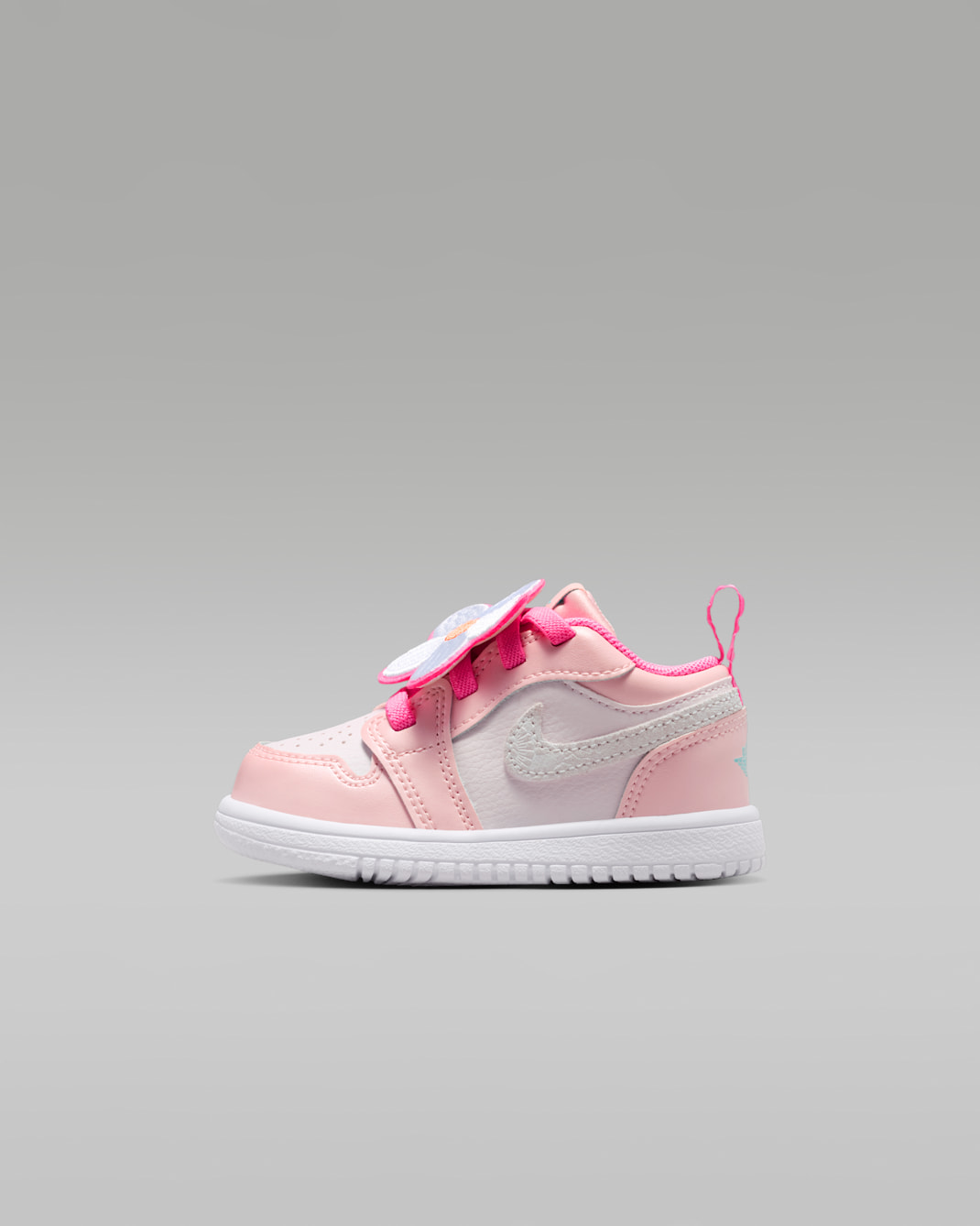 Jordan 1 Low Alt SE Baby/Toddler Shoes - Pink Glow/Pink Bloom/Hyper Orange/Light Aqua