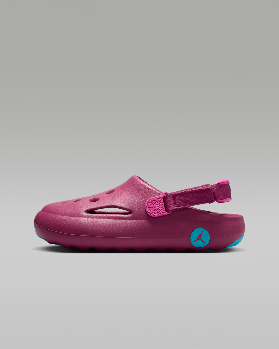 Jordan Hydrip Older Kids' Sandals - Sweet Beet/Baltic Blue/Desert Pink/Sweet Beet