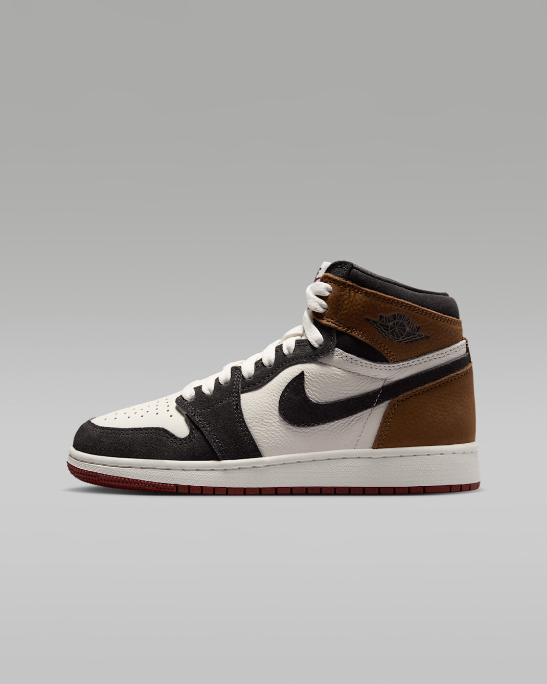 Air Jordan 1 High OG 'Love Letter' Older Kids' Shoes - Shadow Brown/Light British Tan/Light British Tan/Team Red