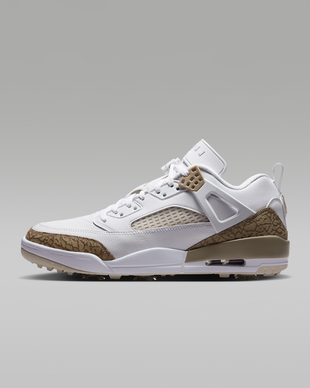 Jordan Spizike G Golf Shoes - White/Sand Drift/Light Khaki