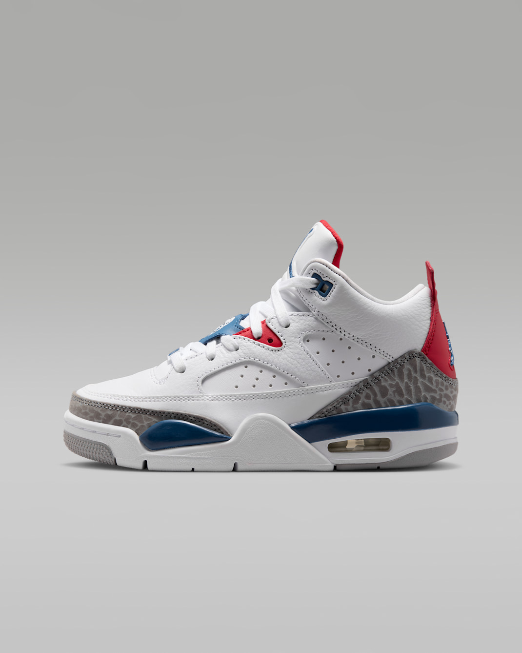 Jordan Son of Mars Low Older Kids' Sh - White/Varsity Red/Light Smoke Grey/True Blue