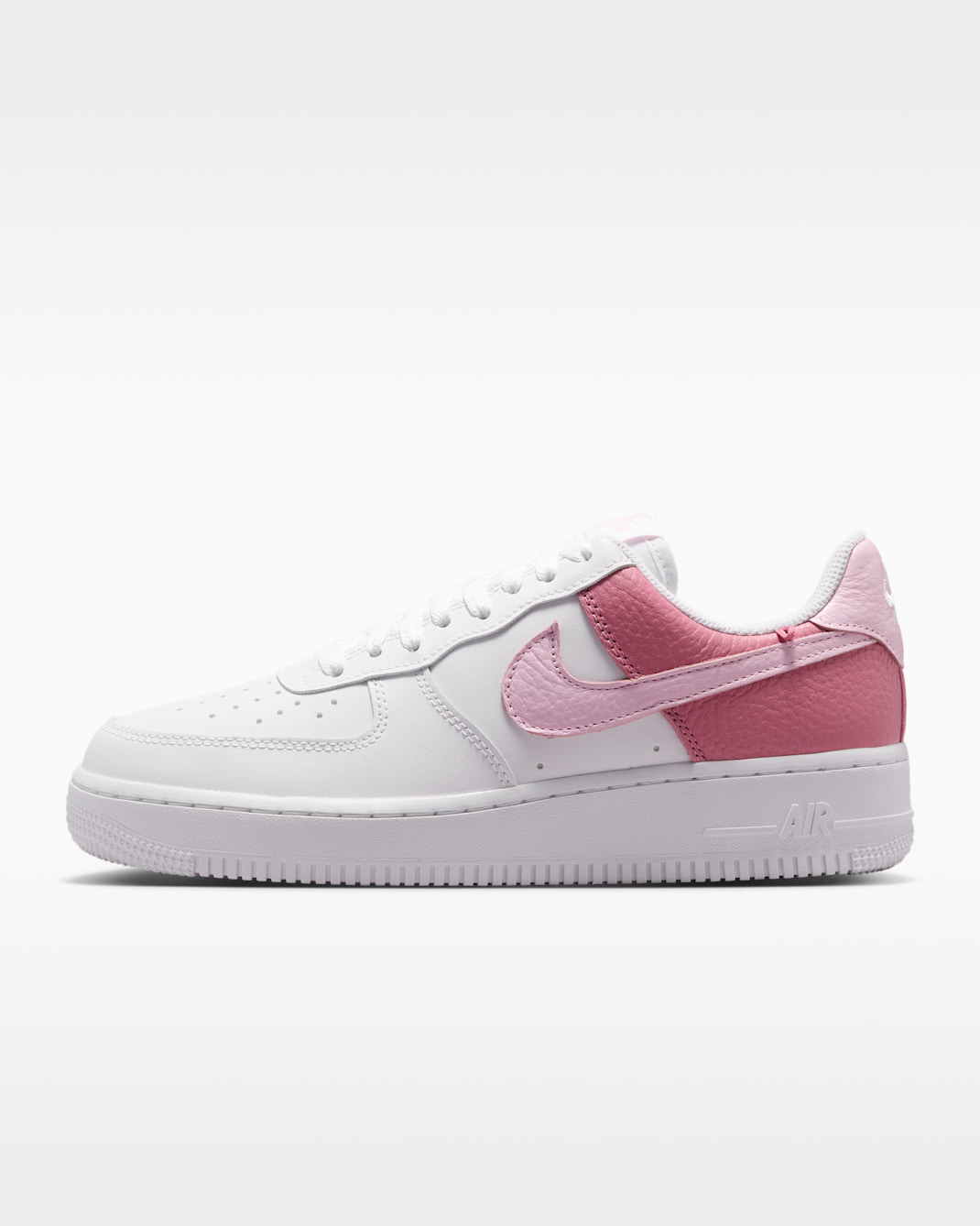 Nike Air Force 1 '07 Women's Shoes - White/Peony/Pink Foam