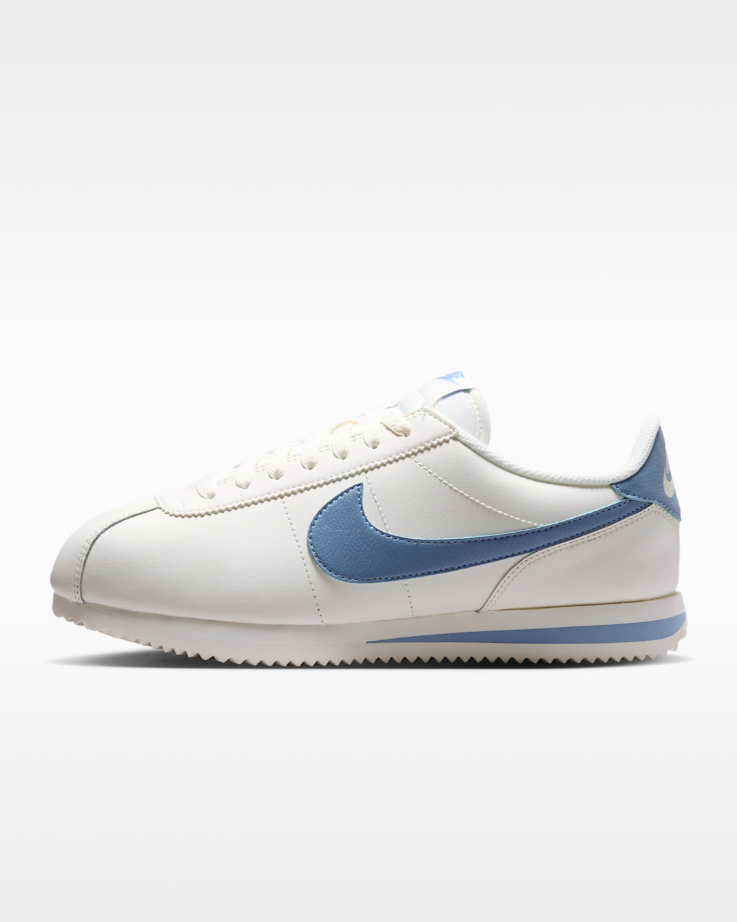 Nike Cortez Leather Women's Shoes - Sail/Work Blue