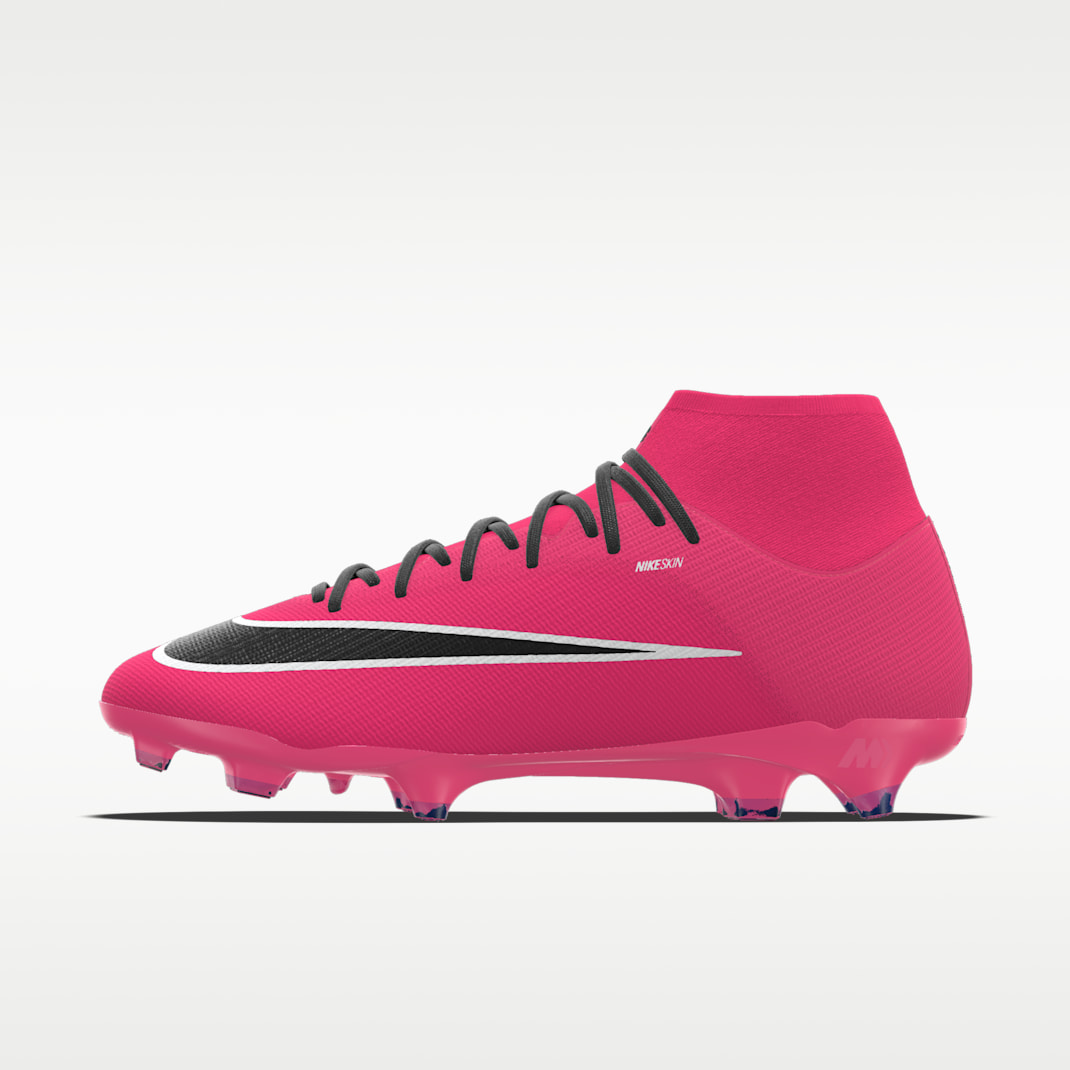 Nike Mercurial Superfly 11 Academy By You Custom Firm-Ground High-Top Football Boots - Multi-Colour/Multi-Colour