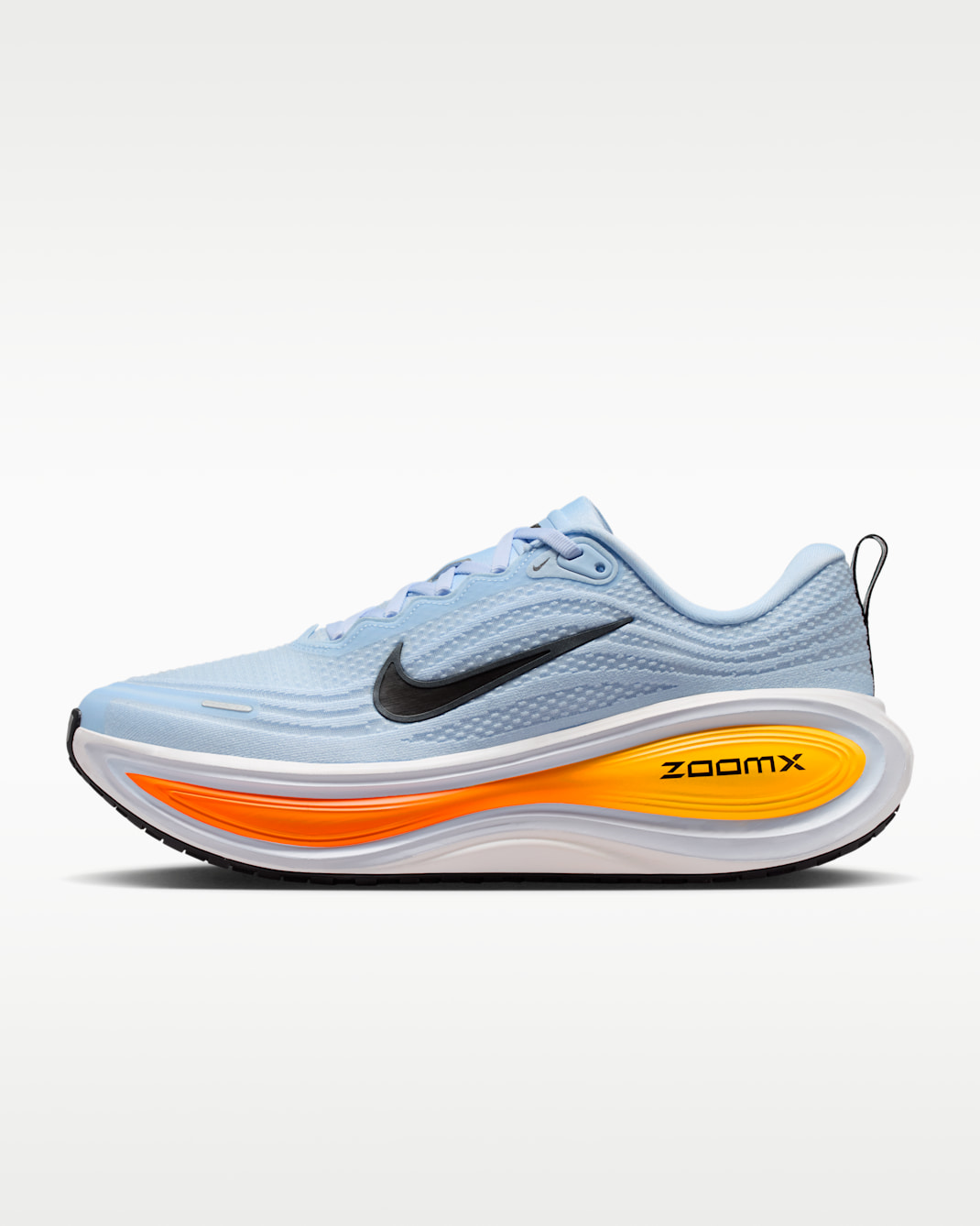 Nike Vomero Plus Men's Road Running Shoes - Hydrogen Blue/White/Total Orange/Black