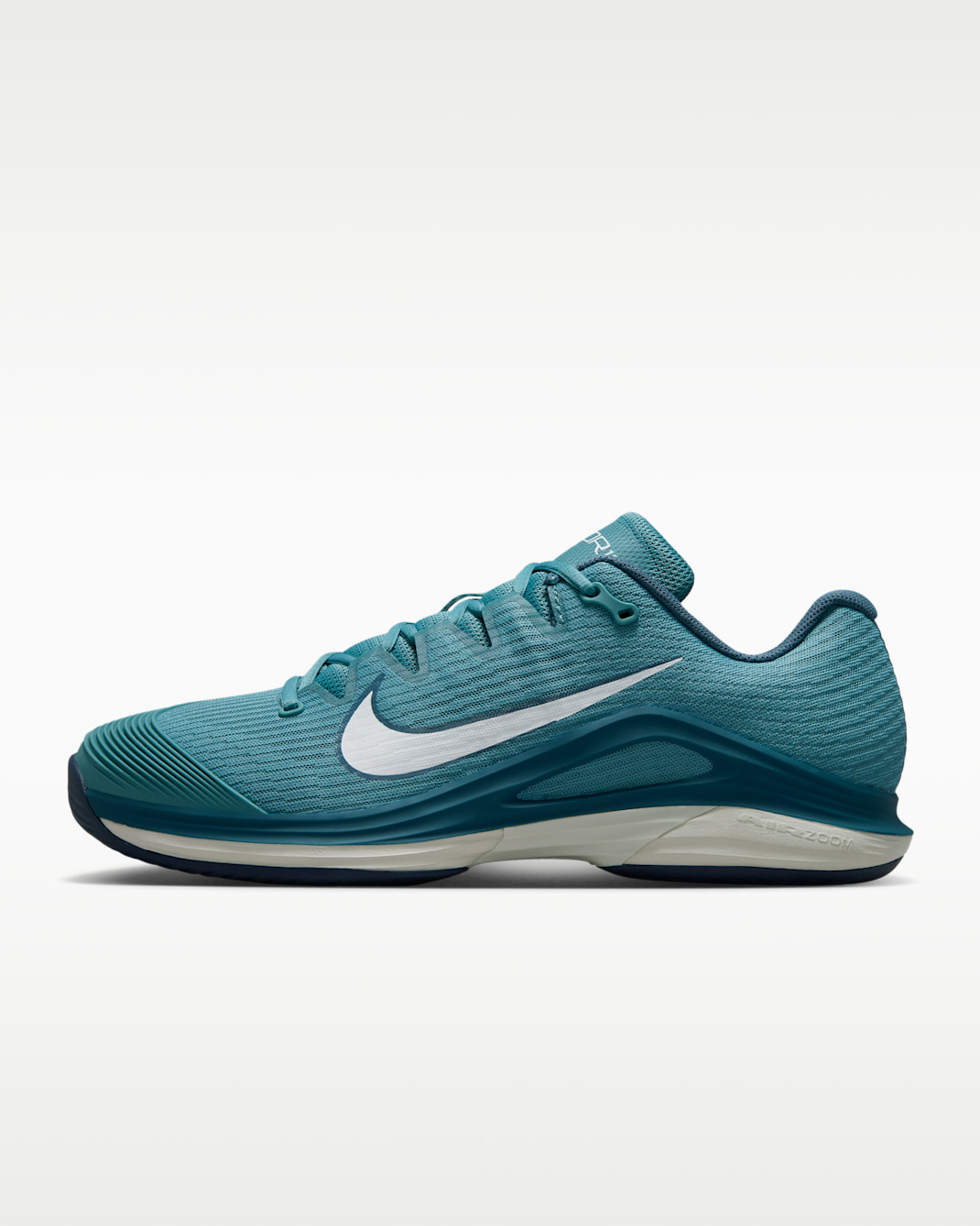 Nike Vapor 12 Men's Hard Court Tennis Shoes - Smoky Blue/Light Bone/New Slate/White