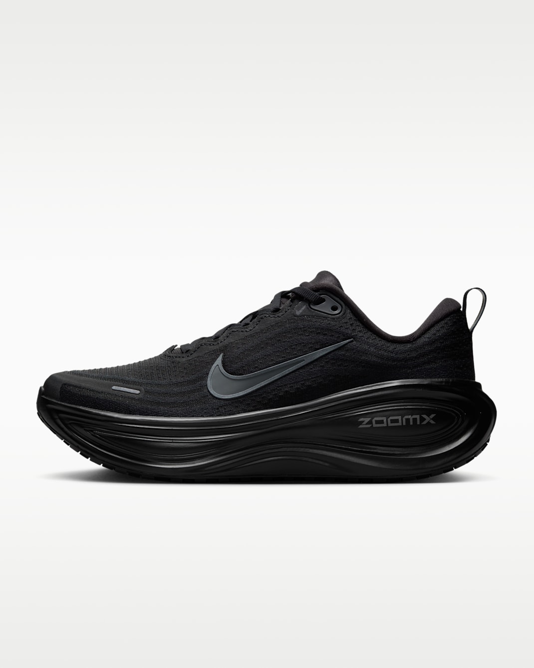 Nike Vomero Plus Women's Road Running Shoes - Black/Metallic Dark Grey/Cool Grey/Dark Smoke Grey