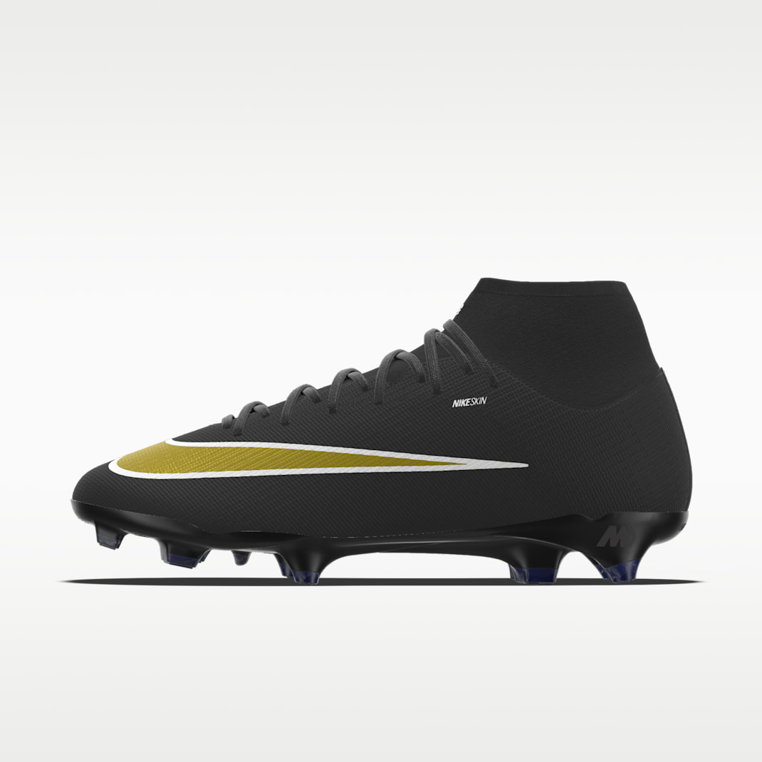 Nike Mercurial Superfly 11 Academy By You Custom Firm-Ground High-Top Football Boots - Multi-Colour/Multi-Colour