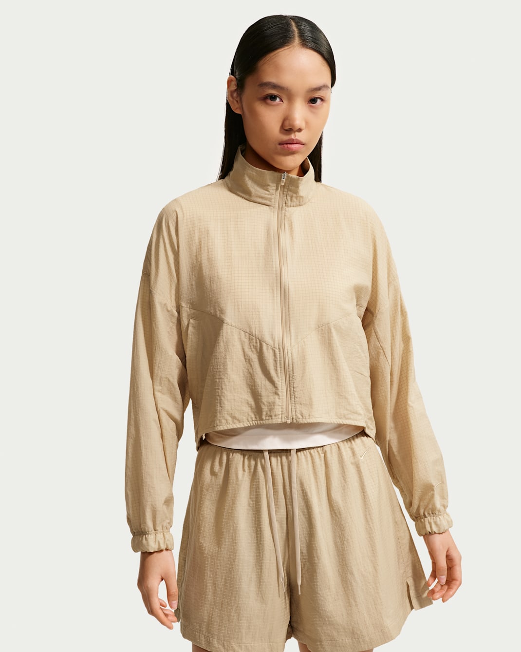 Nike Sportswear Women's Oversized Lightweight Ripstop Jacket - Linen/Linen