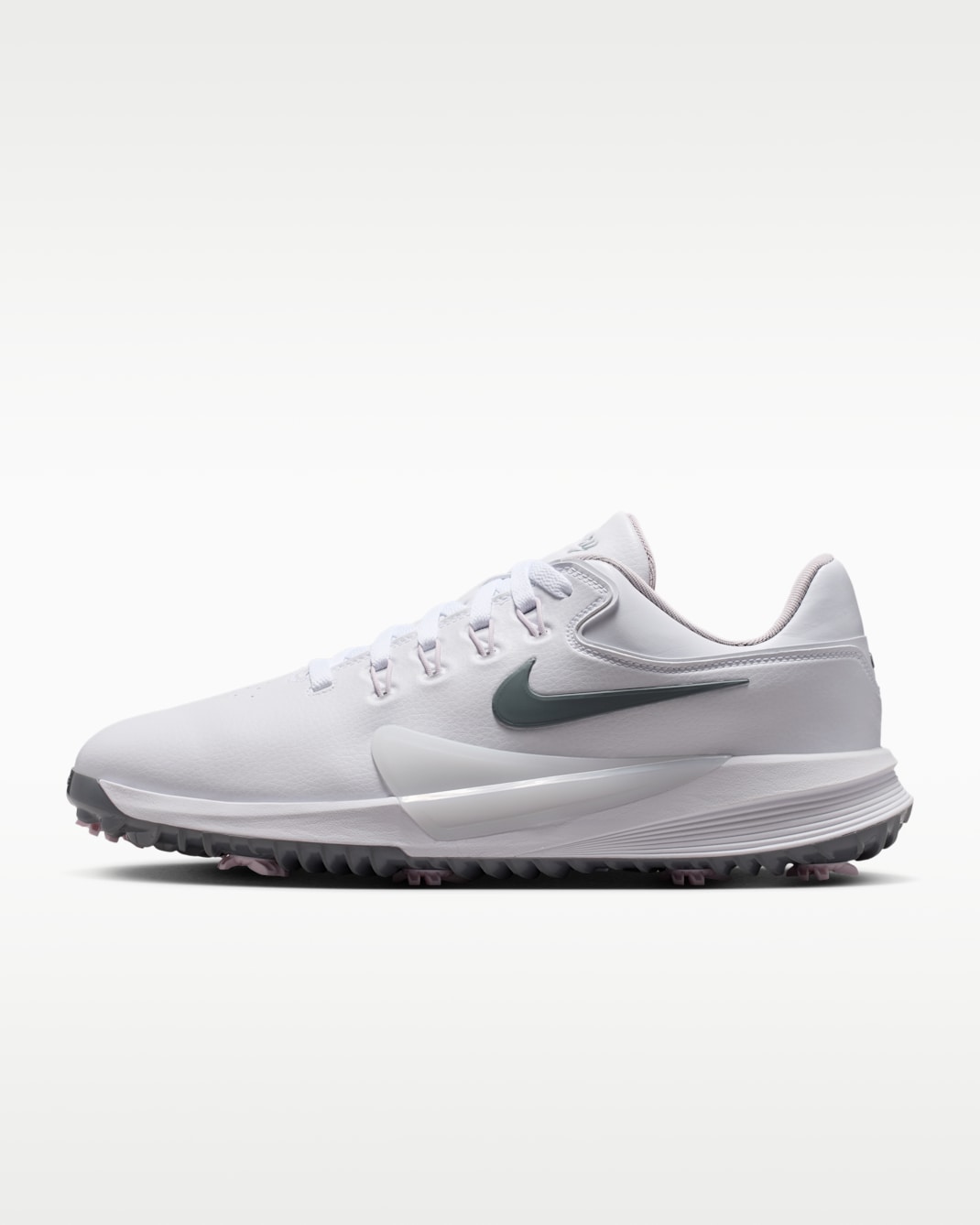 Nike Victory Pro 4 Golf Shoes - White/White/Bleached Lilac/Cool Grey