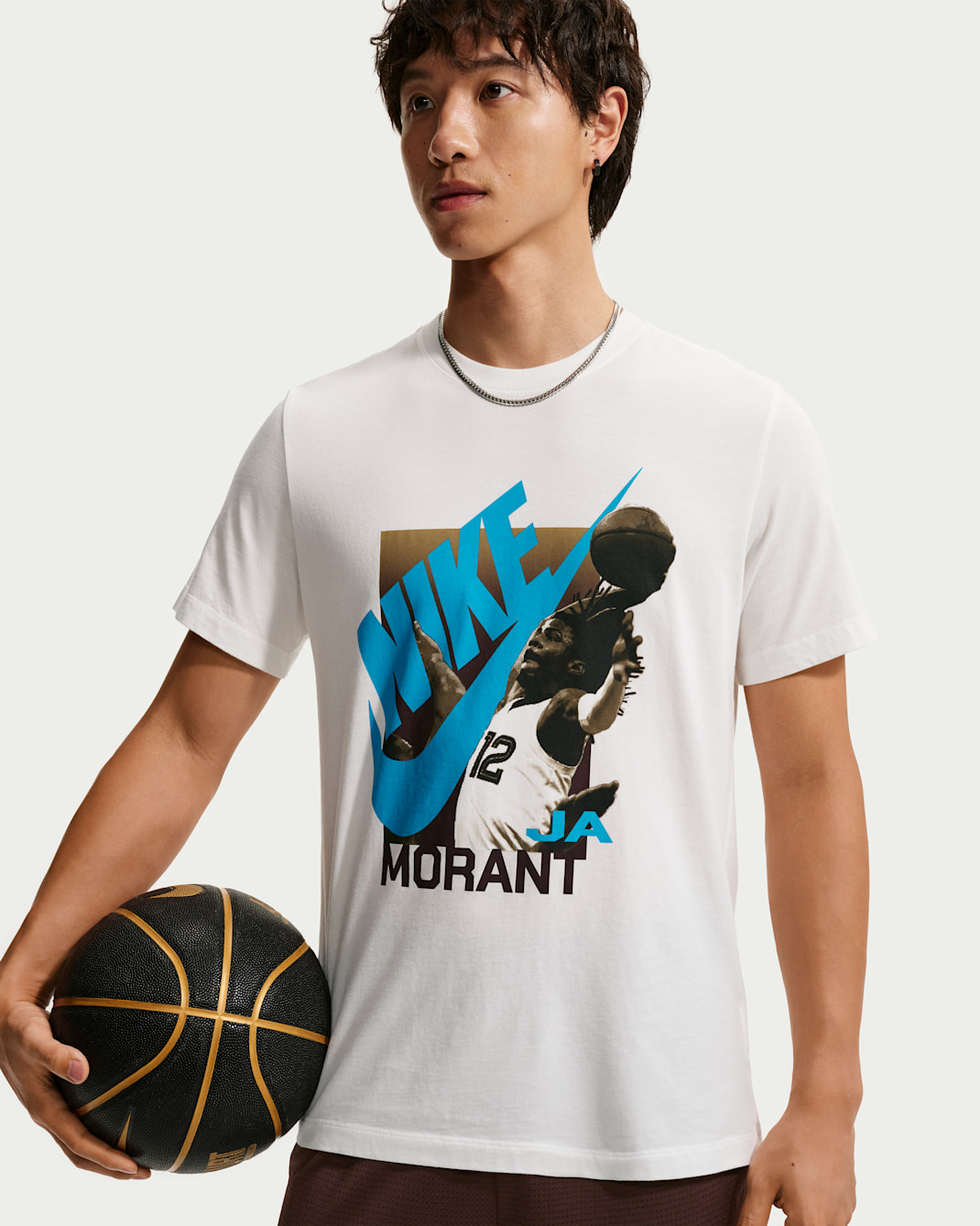 Ja Men's Basketball T-shirt - Sail