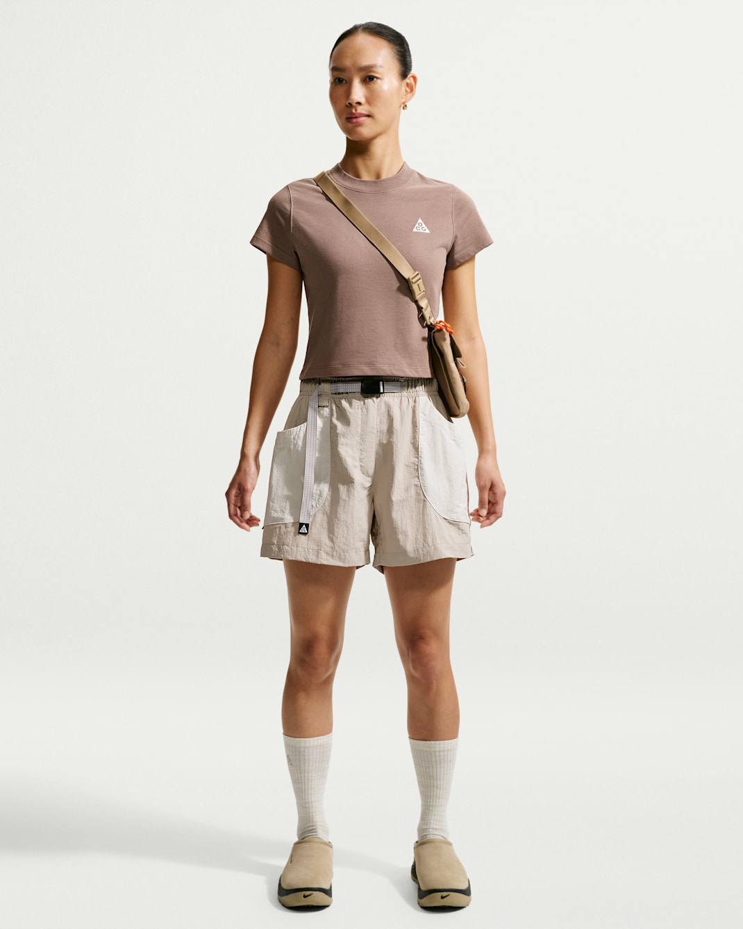 ACG Dolomiti Women's Shorts - Cream II/Light Orewood Brown/Summit White