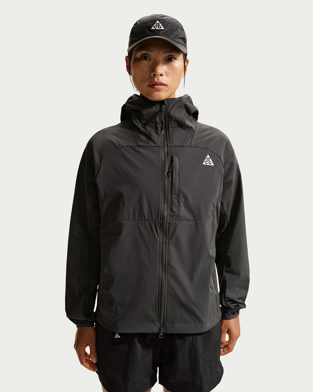 ACG Five Towers Women's UV Protection Jacket - Anthracite/Anthracite/Summit White