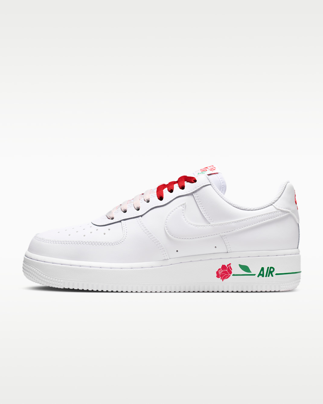Nike Air Force 1 '07 SE Women's Shoes - White/Sport Red/Pine Green/White