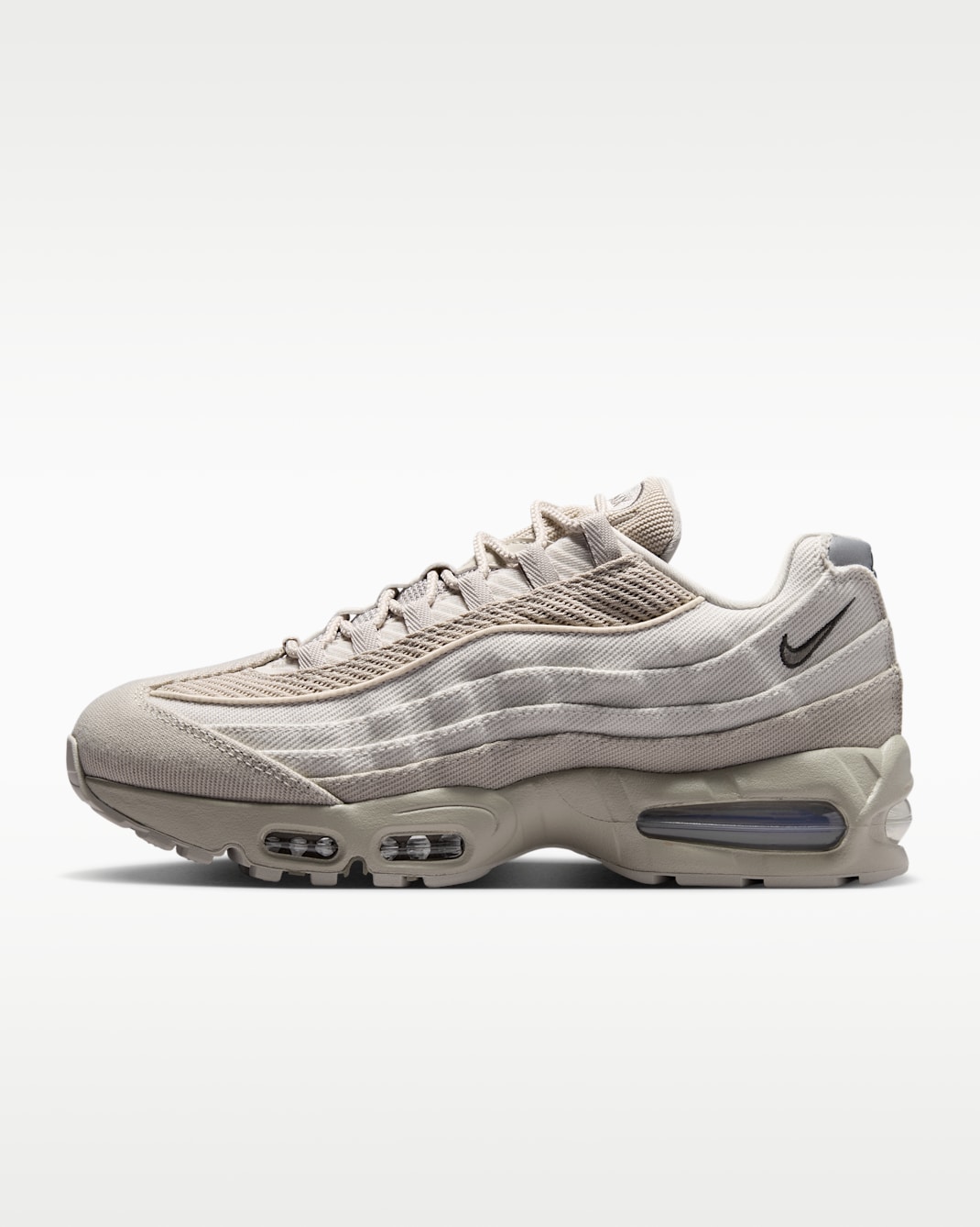 Nike Air Max 95 Big Bubble Men's Shoes - Cream II/Light Orewood Brown/Newsprint/Moon Fossil