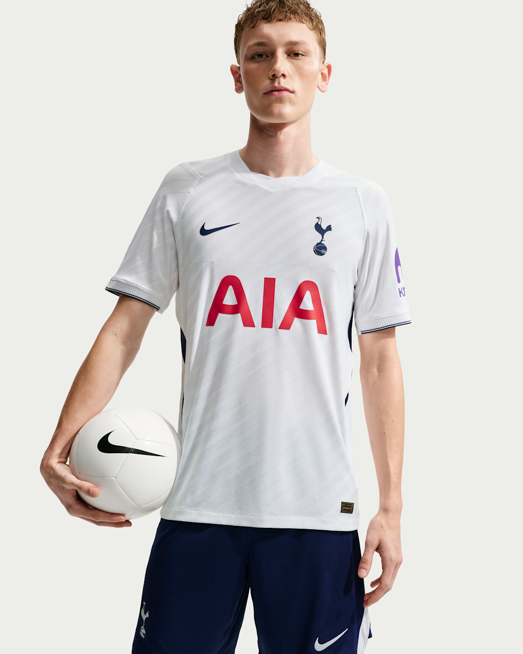 Tottenham Hotspur 2026/27 Match Home Men's Nike Aero-FIT Football Authentic Shirt - White/Binary Blue/Binary Blue