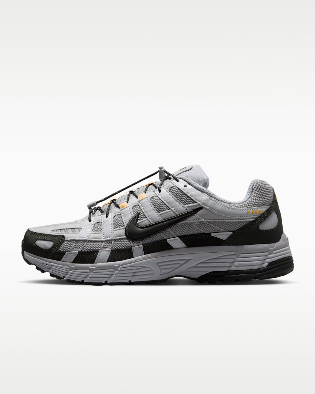 Nike P-6000 Winterized Shoes - Grey Fog/Photon Dust/Laser Orange/Newsprint