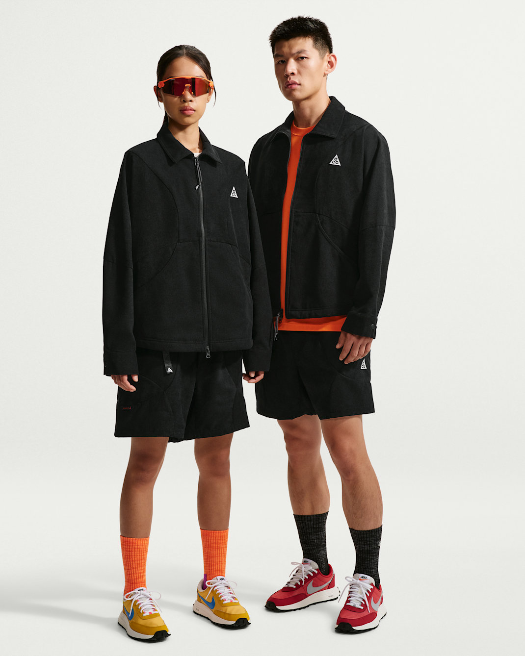 ACG 'Dolomiti' Corduroy Shorts - Black/Black/Summit White