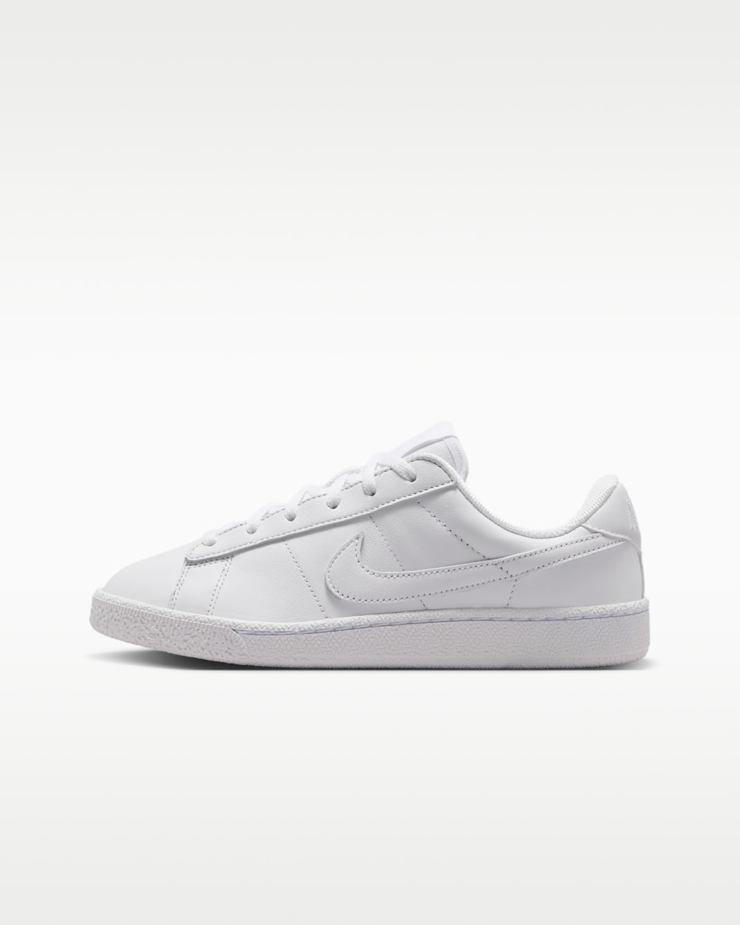 Nike Tennis Classic Older Kids' Shoes - White/White/White