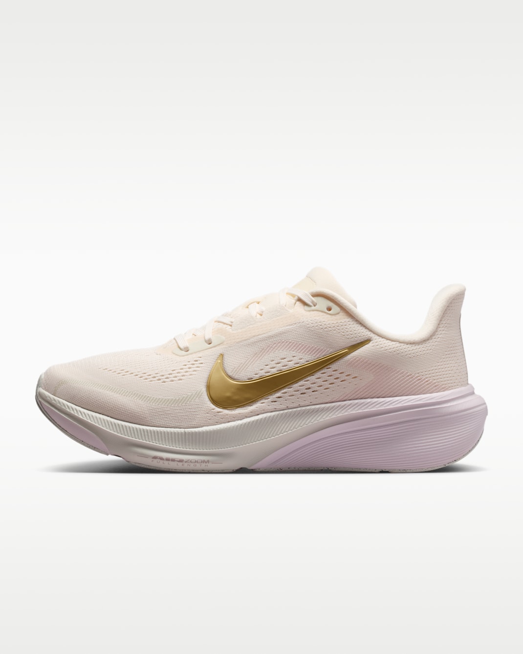 Nike Pegasus 42 Women's Road-Running Shoes - Chalk/Spruce Aura/Bleached Lilac/Metallic Gold