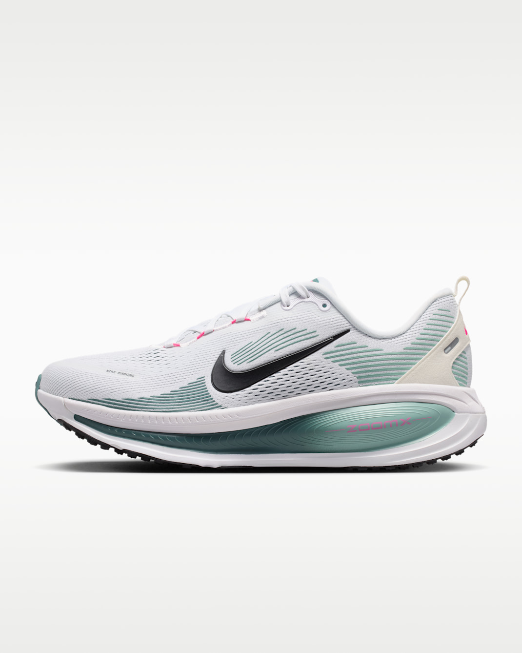 Nike Vomero 18 Men's Road Running Shoes - White/Mineral Slate/Mineral/Black