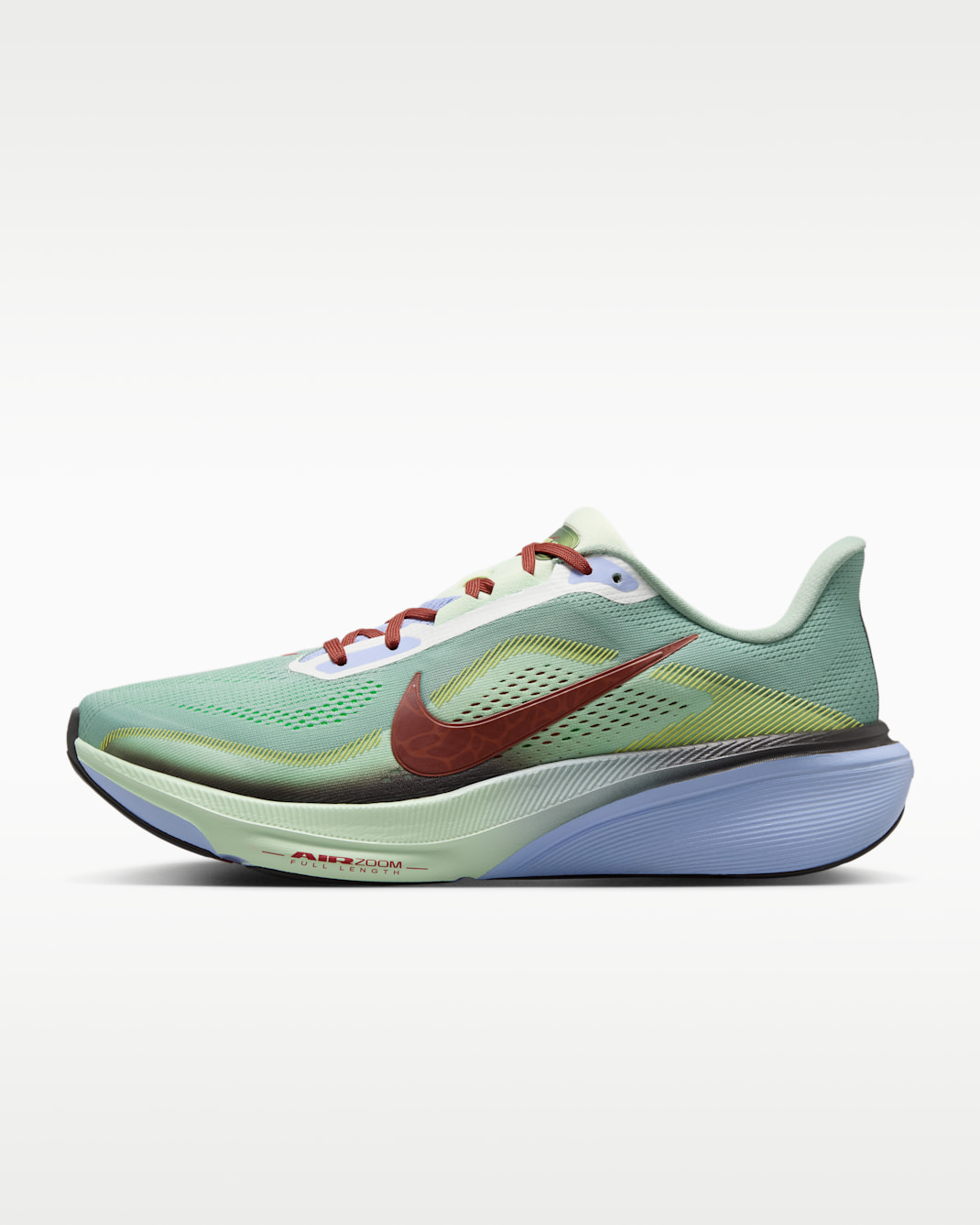 Nike Pegasus 42 SE Men's Road-Running Shoes - Steam/Frosted Spruce/Purple Fade/Rugged Orange