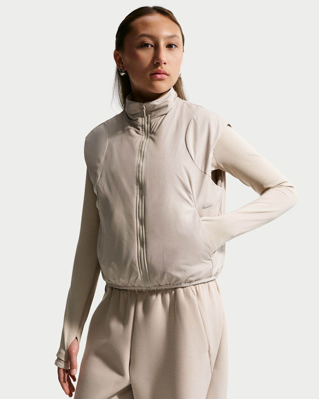 Nike Mavn Girls' STORM-FIT Gilet - Cream II