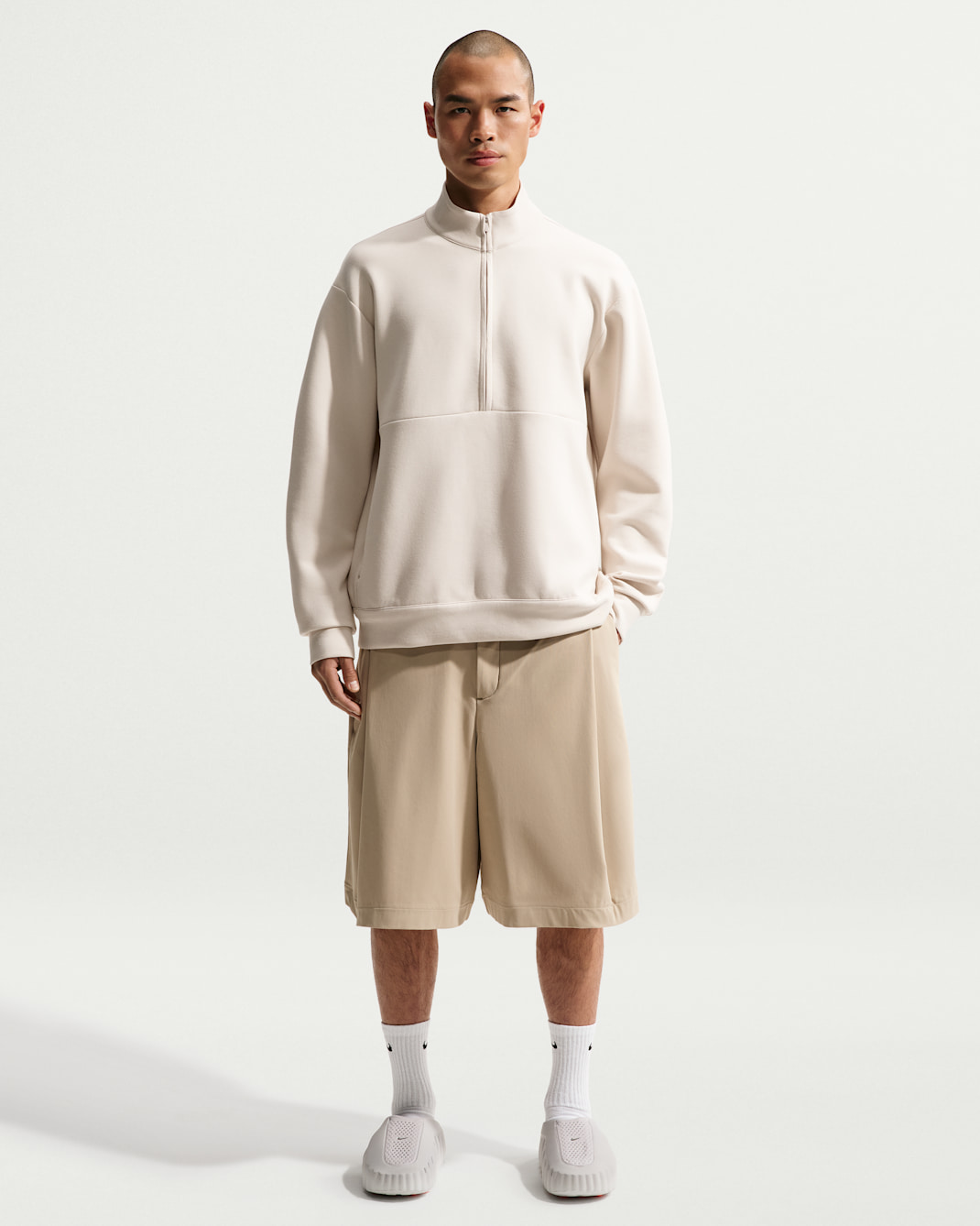 Nike 24.7 PerfectStretch Men's Dri-FIT UV 20cm (Approx.) Shorts - Desert Khaki/Sail/Khaki