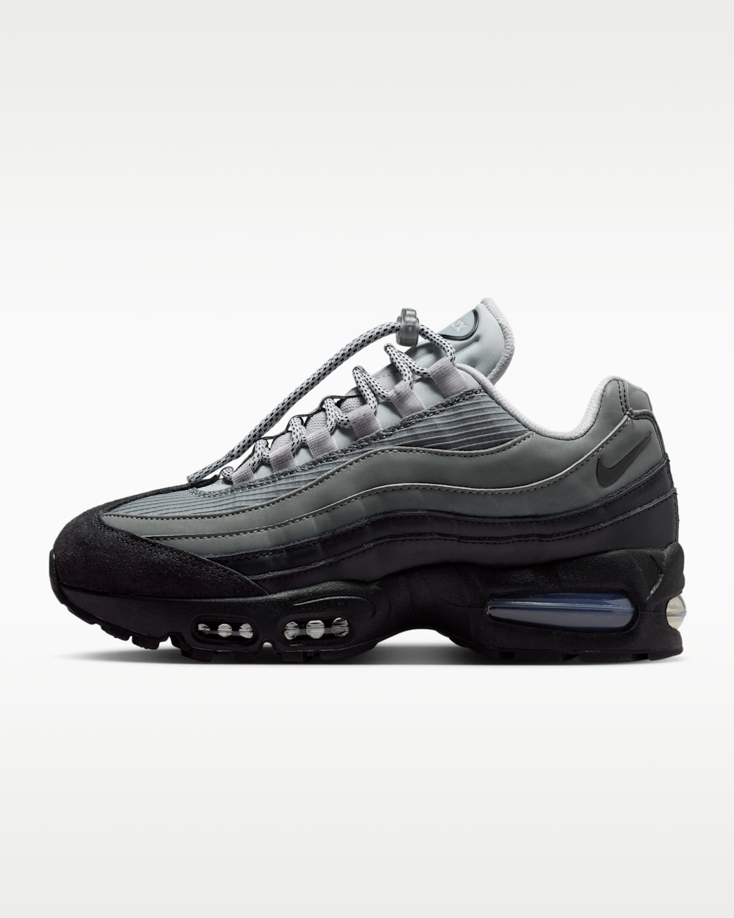 Nike Air Max 95 Big Bubble SE Women's Shoes - Black/Light Smoke Grey/Smoke Grey